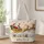 Santa Sleigh, Reindeer and Snowy Village for Cozy Christmas Celebrations and Winter Cheer Quilted Tote Bag - 1