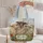 Three Sheep in a Wildflower Meadow for Cozy Cottage Farmhouse Living and Gifting Quilted Tote Bag - 5