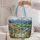 Mountain Wildflower River Meadow for Cottagecore Laundry Room and Nature Lover Gifts Quilted Tote Bag - 5
