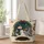 Christmas Snowman, Sleigh and Moonlit Forest for Cozy Winter Holiday Gift Giving Quilted Tote Bag - 1