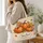 Autumn Pumpkin and Maple Leaves for Cozy Fall Outings and Seasonal Style Quilted Tote Bag - 3