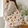 Christmas Gingerbread Cookies And Cocoa Mugs For Cozy Holiday Cheer All Winter Long Quilted Tote Bag - 3