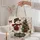 Buffalo Plaid Snowman and Christmas Tree for Cozy Holiday Gifting and Winter Cheer Quilted Tote Bag - 5