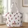 Christmas Wine Glasses With Santa Hats for Festive Holiday Party Celebrations Quilted Tote Bag - 1