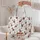 Christmas Wine Glasses With Santa Hats for Festive Holiday Party Celebrations Quilted Tote Bag - 5