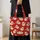 Santa Claus Holiday Sweater Style for Christmas Parties and Cozy Winter Celebrations Quilted Tote Bag - 4