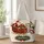Santa Sleigh and Snowman Christmas Scene for Holiday Gifting and Festive Outings Quilted Tote Bag - 1