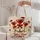 Santa Hat Martini Glasses for Christmas Cocktail Parties and Holiday Celebrations Quilted Tote Bag - 5
