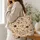 Coffee Cup and Latte Motifs for Cozy Café Days and Everyday Style for Coffee Lovers Quilted Tote Bag - 3