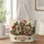 Santa Hat Raccoons with Holiday Lights for Festive Woodland Christmas Style Quilted Tote Bag - 1