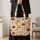 Thanksgiving Turkey Pumpkin Football Autumn Harvest Gift for Cozy Fall Gatherings Quilted Tote Bag - 4