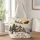 Santa Sleigh Reindeer Winter Village Holiday Cheer for Cozy Christmas Season Quilted Tote Bag - 1