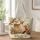 Woodland Owl Deer And Fox Forest Scene For Nature Lovers And Autumn Outings Quilted Tote Bag - 1