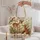 Woodland Owl Deer And Fox Forest Scene For Nature Lovers And Autumn Outings Quilted Tote Bag - 5