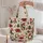 Christmas Gnomes, Poinsettias and Evergreen Trees for Cozy Holiday Gifting for Her Quilted Tote Bag - 5