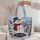 Snowman Cardinal Winter Cottage Scene for Cozy Christmas Holiday Gifting Quilted Tote Bag - 5