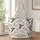 Hummingbird Wildflower Motif for Cottagecore Style, Spring Outings and Bird Lovers Quilted Tote Bag - 1