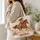 Galloping Horse and Cowgirl Desert Scene for Western Ranch Style Horse Lovers Quilted Tote Bag - 3