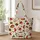 Candy Cane Holly Bell Christmas Motifs for Festive Holiday Gift Giving for Women Quilted Tote Bag - 1