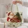 Vintage Santa Teddy Bear Christmas Scene for Festive Holiday Gifting Quilted Tote Bag - 5