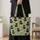 Black Cats Holding Coffee Mugs for Cozy Autumn Style and Thoughtful Cat Lover Gifts Quilted Tote Bag - 4