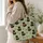 Black Cats Holding Coffee Mugs for Cozy Autumn Style and Thoughtful Cat Lover Gifts Quilted Tote Bag - 3