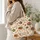Autumn Books And Tea Motifs For Cozy Reading Season Gifts For Book Lovers Quilted Tote Bag - 3