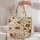 Autumn Books And Tea Motifs For Cozy Reading Season Gifts For Book Lovers Quilted Tote Bag - 5