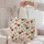 Christmas Espresso Martini and Coffee Cocktail Motifs for Holiday Entertaining Gift for Her Quilted Tote Bag - 5