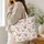 Pink Martini Lime Bow Cocktails for Girls’ Night Out and Summer Party Gifts for Her Quilted Tote Bag - 3