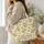 Spicy Margarita Lime Cocktail Motifs for Girls Night Celebrations and Summer Sipping Quilted Tote Bag - 3