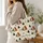 Nativity Christmas Motifs for Faith-Filled Holiday Style and Christian Women’s Gifting Quilted Tote Bag - 3