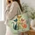 Retro Mid-Century Cat Family for Everyday Errands and Thoughtful Cat Lover Gifts Quilted Tote Bag - 3