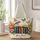 Open Book Wildflowers, Bluebird And Butterflies For Cozy Reading Nooks And Book Lovers Quilted Tote Bag - 1