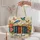 Open Book Wildflowers, Bluebird And Butterflies For Cozy Reading Nooks And Book Lovers Quilted Tote Bag - 5