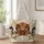Highland Cow and Daisy Farmhouse Style for Cow Lovers and Country Living Quilted Tote Bag - 1