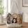 Four Realistic Cats with Floral Patchwork for Cat Lovers and Cozy Everyday Style Gift Quilted Tote Bag - 1