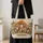 Woodland Mushroom Meadow for Cottagecore Nature Lovers and Cozy Autumn Outings Gift Quilted Tote Bag - 4