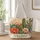 Cactus and Succulent Garden with Coral Blooms for Desert-Loving Women and Gardeners Quilted Tote Bag - 1