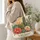 Cactus and Succulent Garden with Coral Blooms for Desert-Loving Women and Gardeners Quilted Tote Bag - 3