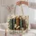 Vintage Books Butterflies and Blossoms for Library Lovers and Reading Days Quilted Tote Bag - 5