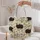 Black Sheep With Curly Fleece For Rustic Farmhouse Gifting And Sheep Lover Women Quilted Tote Bag - 5