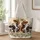 Daisy Crowned Cow Trio for Farmhouse Living, Spring Gatherings and Country Gifts for Her Quilted Tote Bag - 1