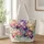 Vintage Iris Blooms for Garden Lovers and Springtime Gift Giving Quilted Tote Bag - 1