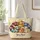 Colorful Sheep Family for Farm Visits and Cozy Country Days for Animal Lovers Quilted Tote Bag - 1