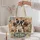 French Bulldog Trio for Everyday Errands and Thoughtful Dog Lover Gifts for Women Quilted Tote Bag - 5