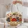 Whimsical Chicken Ladies for Farmhouse Charm and Market Days, Gift for Hen Lovers Quilted Tote Bag - 5