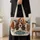 Basset Hound Friends for Cozy Cottage Errands and Everyday Gifts for Dog Lovers Quilted Tote Bag - 4