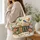Open Book, Wildflowers And Butterflies For Readers, Garden Lovers And Book Lovers Quilted Tote Bag - 3