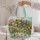 Storybook Cottage Village and Wildflower Meadow for Cozy Country Living and Gifting Quilted Tote Bag - 5